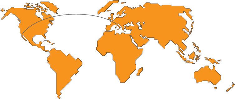 world map